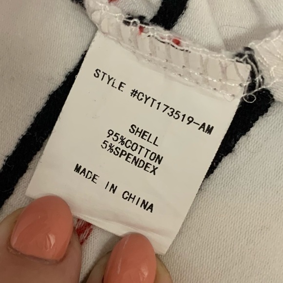 Code X Mode Balloon Sleeve Tee S - Picture 4 of 6